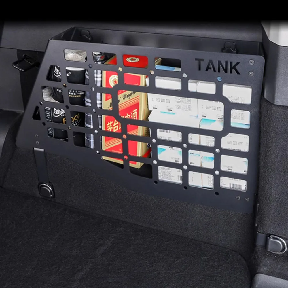 

For Tank 300 Car Trunk Storage Rack Left And Right Storage Aluminum Alloy Modified Trunk Storage Frame Expanded Interior