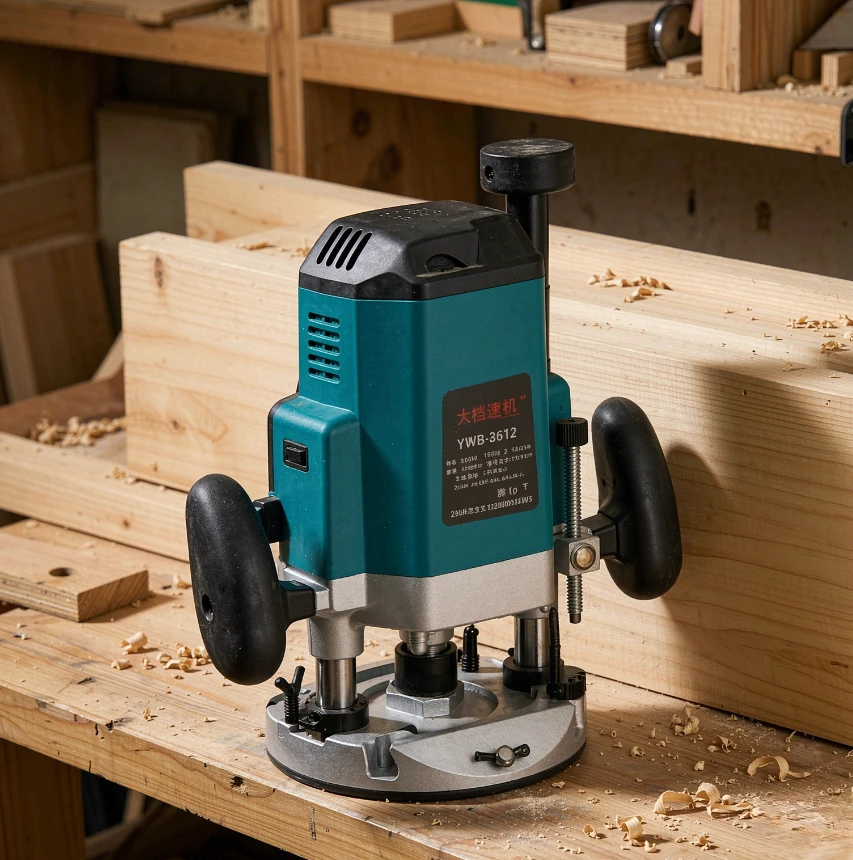 1800W Electric Wood Router Trimmer Kit for Slotting, Engraving & Hole Drilling, Multifunctional Milling Machine for Woodworking