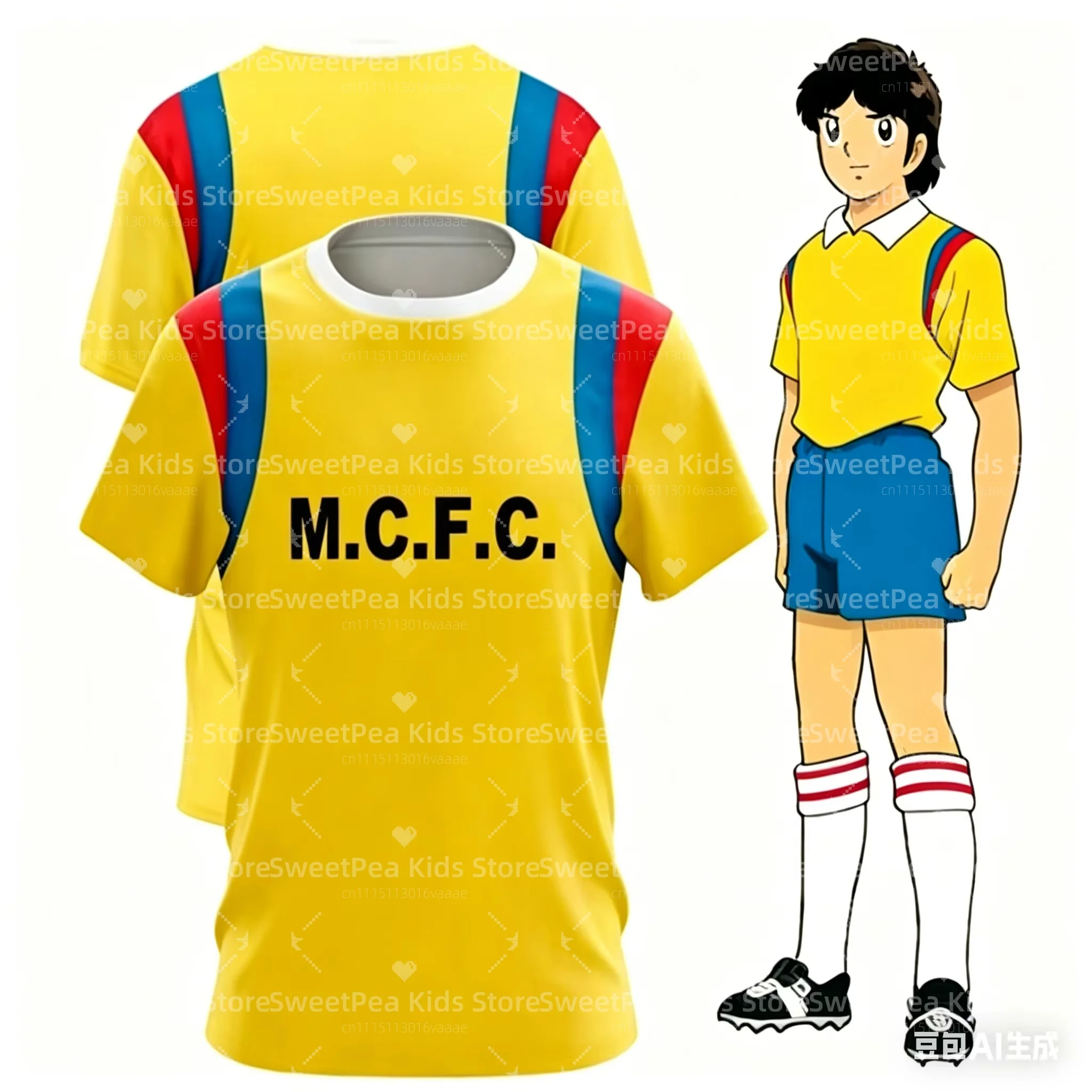 Nuovo Kit Calcio Anime Captain - Anime Cosplay Diy recensione e prezzo