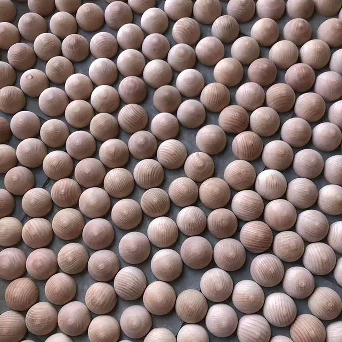 6Pcs Customize Dia 250mm Pine Wood Ball Wooden Primary Color Solid Round Wooden Ball Decoration DIY Home Painted Parts