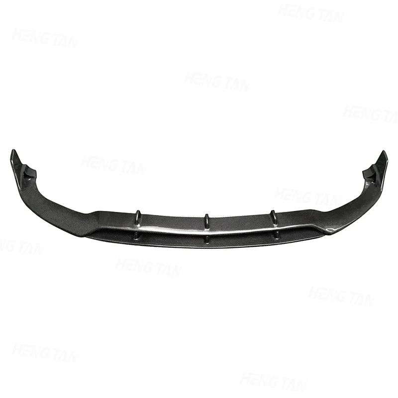 Carbon Fiber For Mercedes Benz C Class W205 AMG C63 2 Door 2016-2022 Car Front Bumper Splitter Front Lip Chin Spoiler Diffuser