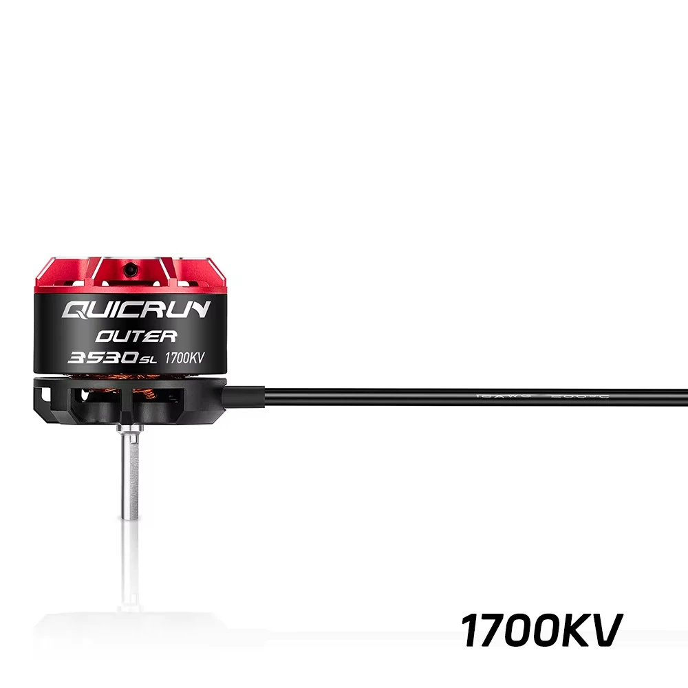 HOBBYWING QuicRun Buitenste 3530SL Sensorloze Borstelloze Motoren 1700KV 2200KV voor 1/10 1/12 RC Model Auto Crawler Accessoires