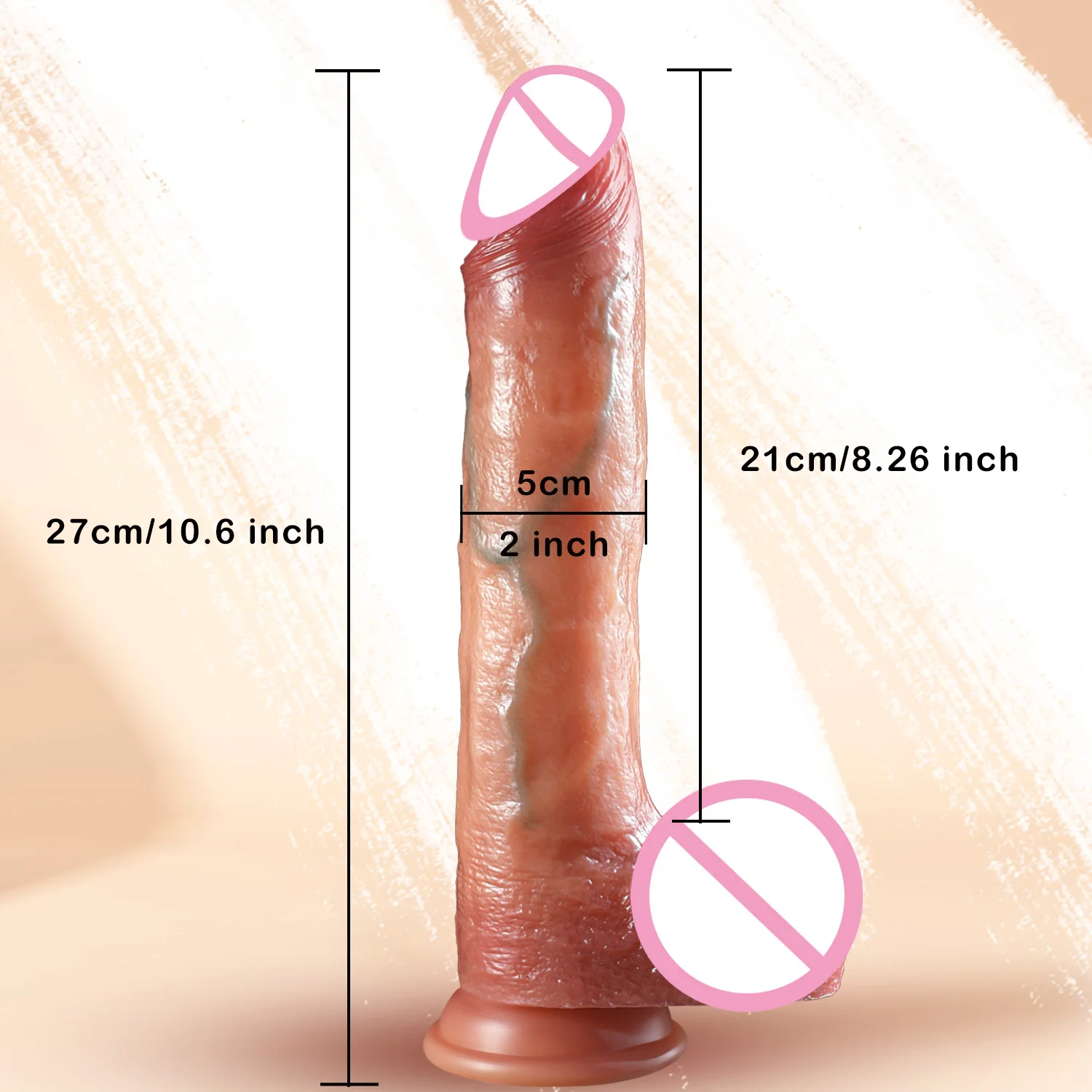 여성용 현실적인 긴 딜도 슬라이딩 포피, 큰 성기 침투, 항문 엉덩이 플러그, 질 거시기 자위기, 성인 섹스 토이