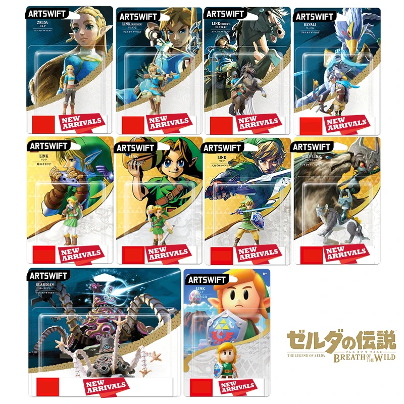 

Магазин ARTSWIFT The Legend of Zelda Archer Rider 8bit Toon Skyword Link Дыхание дикой природы Оригинальная азиатская версия Region Free