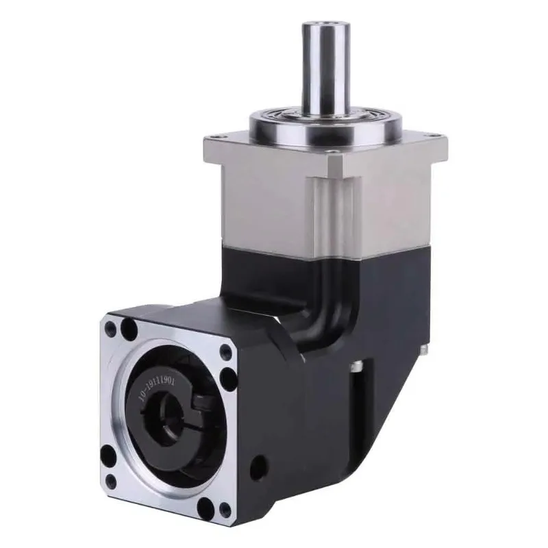 

Precision planetary gearbox reducer 90 degree concave design space saving corner robot agricultural machinery construction