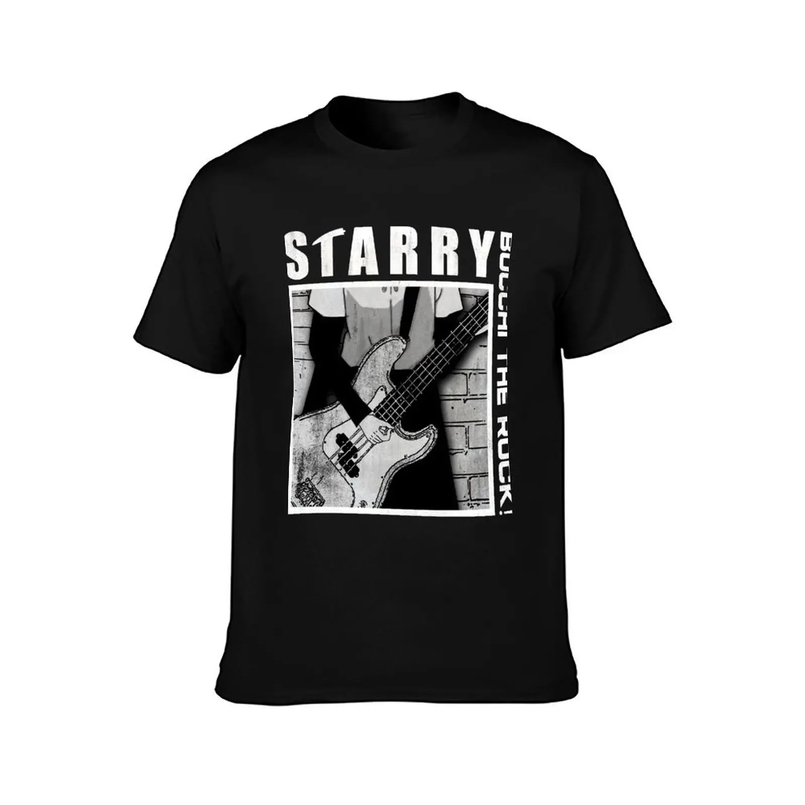 bocchi the rock starry ryо yamada T-Shirt quick drying graphic t shirts mens big and tall t shirts