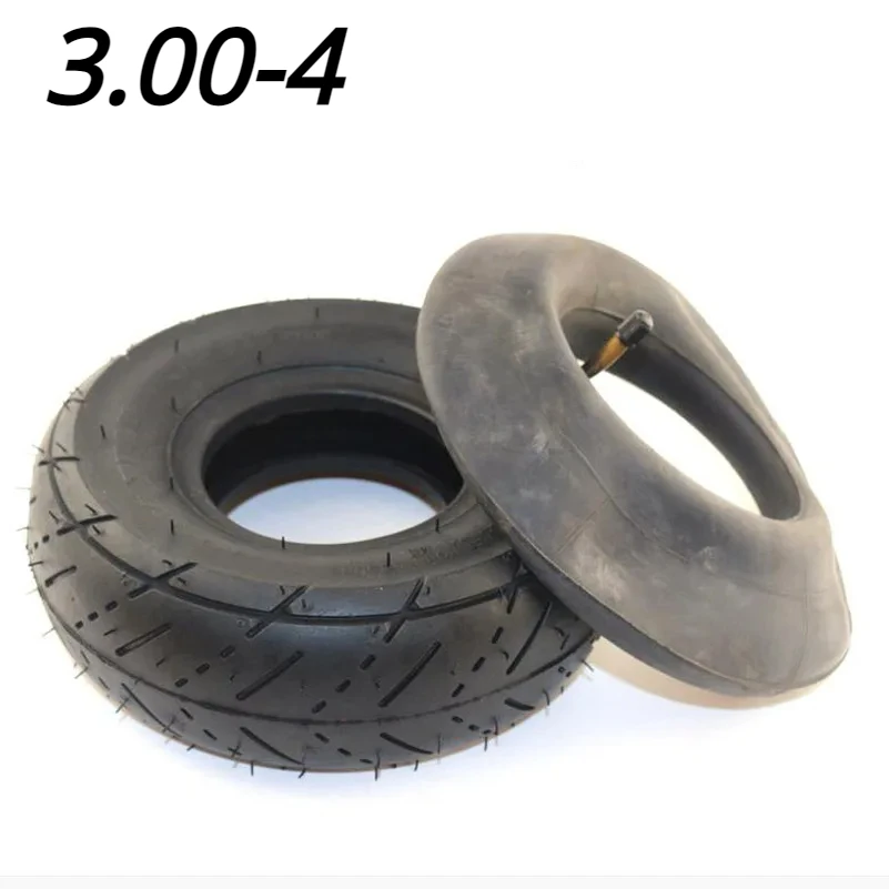 

3.00-4 Scooter Tyre Tube Tire Wheels Fits Mini 2 Stroke Quad ATV Motor Bike Parts (10''x3'', 260x85) For Razor Pocket E300 E325