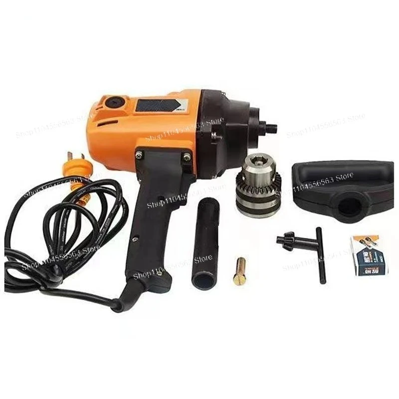 Electric Mixing Drill for Putty Paint Mortar and Cement, Heavy Duty Construction Mixing Tool