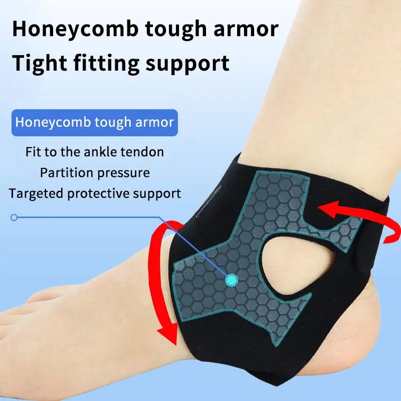 Knöchelbandage-Stützsystem mit Kompressionsmanschette und Fußriemen für optimale Behandlung von Plantarfasziitis – Detail 5