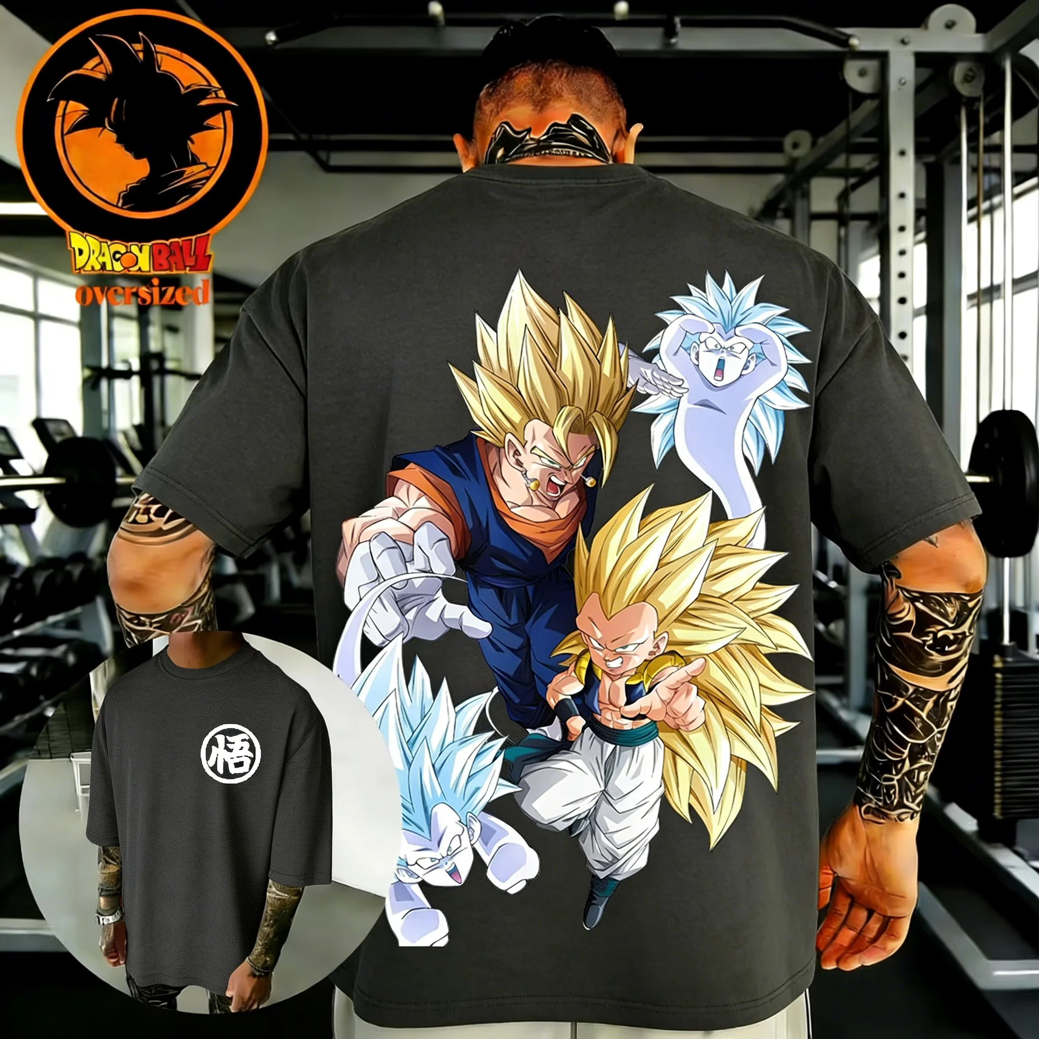 Dragon Ball Anime Baumwoll-T-Shirt 2026 Sommer Neues Kreativ Bedrucktes Unisex Harajuku Vielseitiges Lässiges Kurzarm-Oberteil