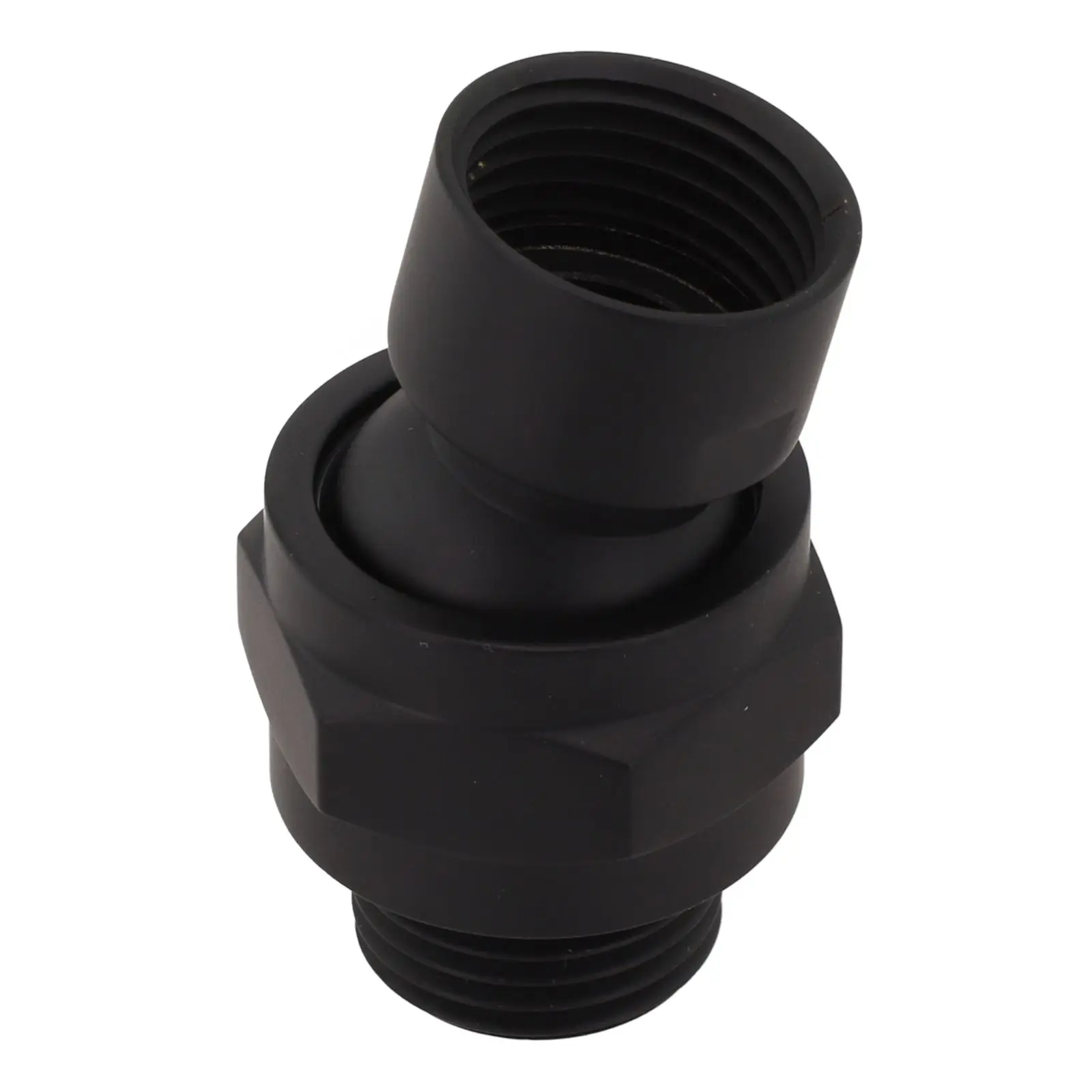 1PC Bathroom Ball Joint Hardware Adjustable Angle Easy Install Swivel Adapter Shower Head Connector Rustproof Large Water Flow