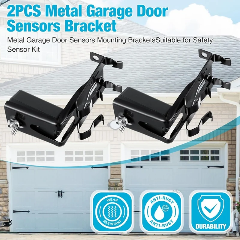 Capteur de sécurité avec support de remplacement rapide, compatible avec les yeux de faisceau de capteur, capteurs de porte de garage, adapté pour Rivière A5034