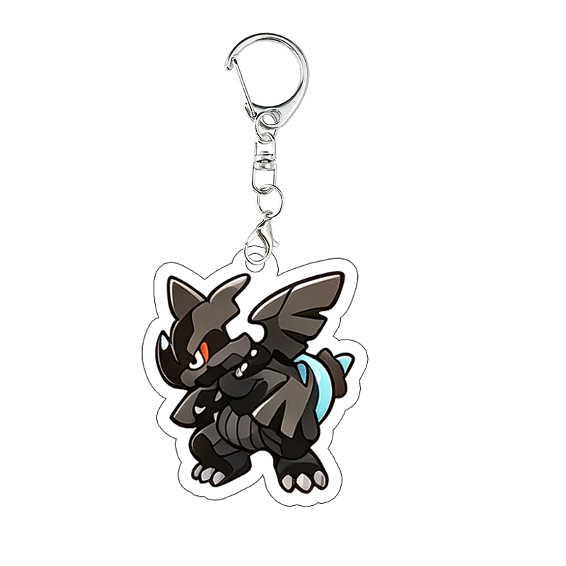 Mewtwo Acryl-Schlüsselanhänger Suicune Ho Oh Anime Cartoon Cosplay Requisiten Mew Latios Dragonite Gastly Cosplay Requisiten Taschenanhänger Geschenk – Detail 12