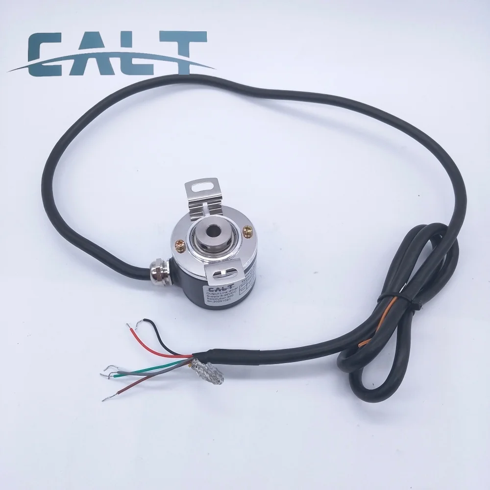 CALT GHB38-06G500BSL526 تزايدي 6 مللي متر عمود مجوف أعمى التشفير الروتاري 100 200 500 600 1000 1024 2000 2500 3PPR no Z إشارة