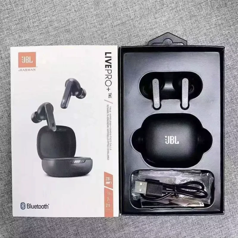 JBL LIVE PRO+ TWS Bluetooth 5.0 Earphones Smart Sport Earbuds Waterproof 3