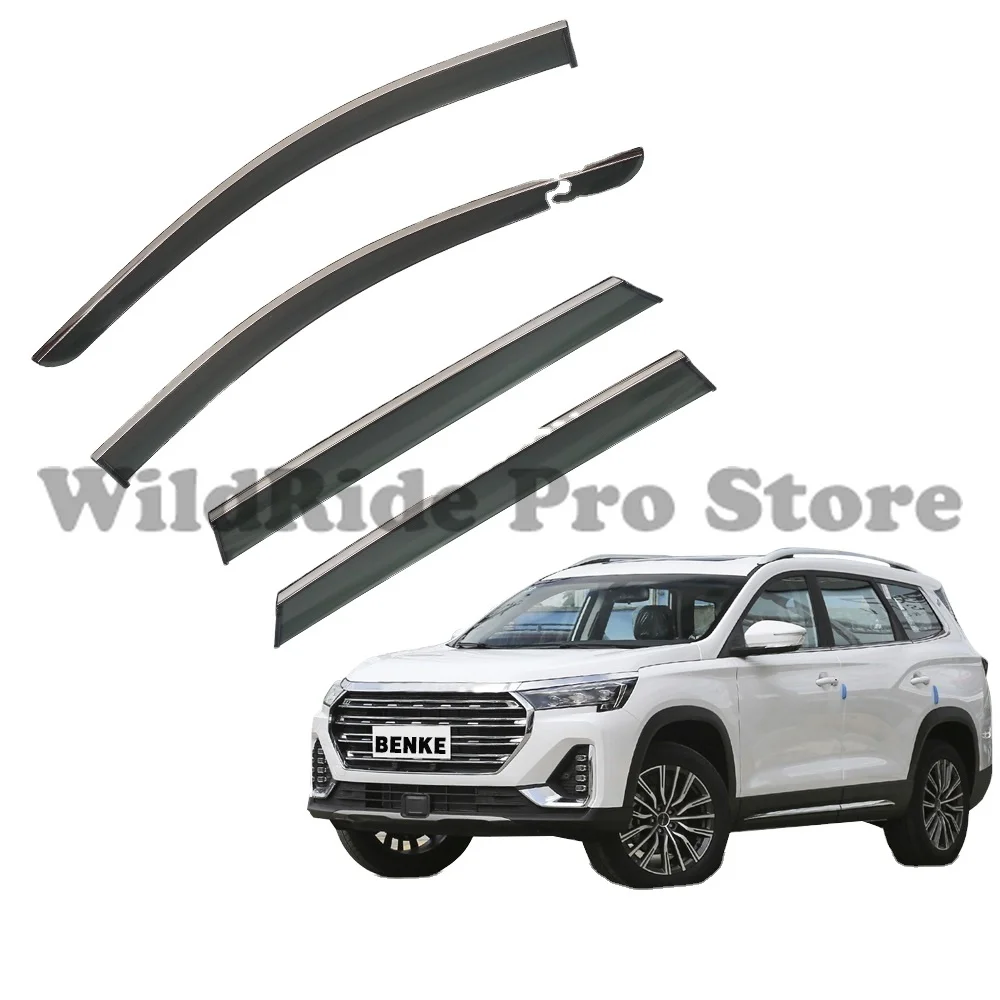 

1 комплект, 4 шт., автомобильные ветровые дефлекторы для Chevrolet Silverado 1500, автомобильный ветрозащитный дефлектор, ветрозащитные козырьки, защита от дождя