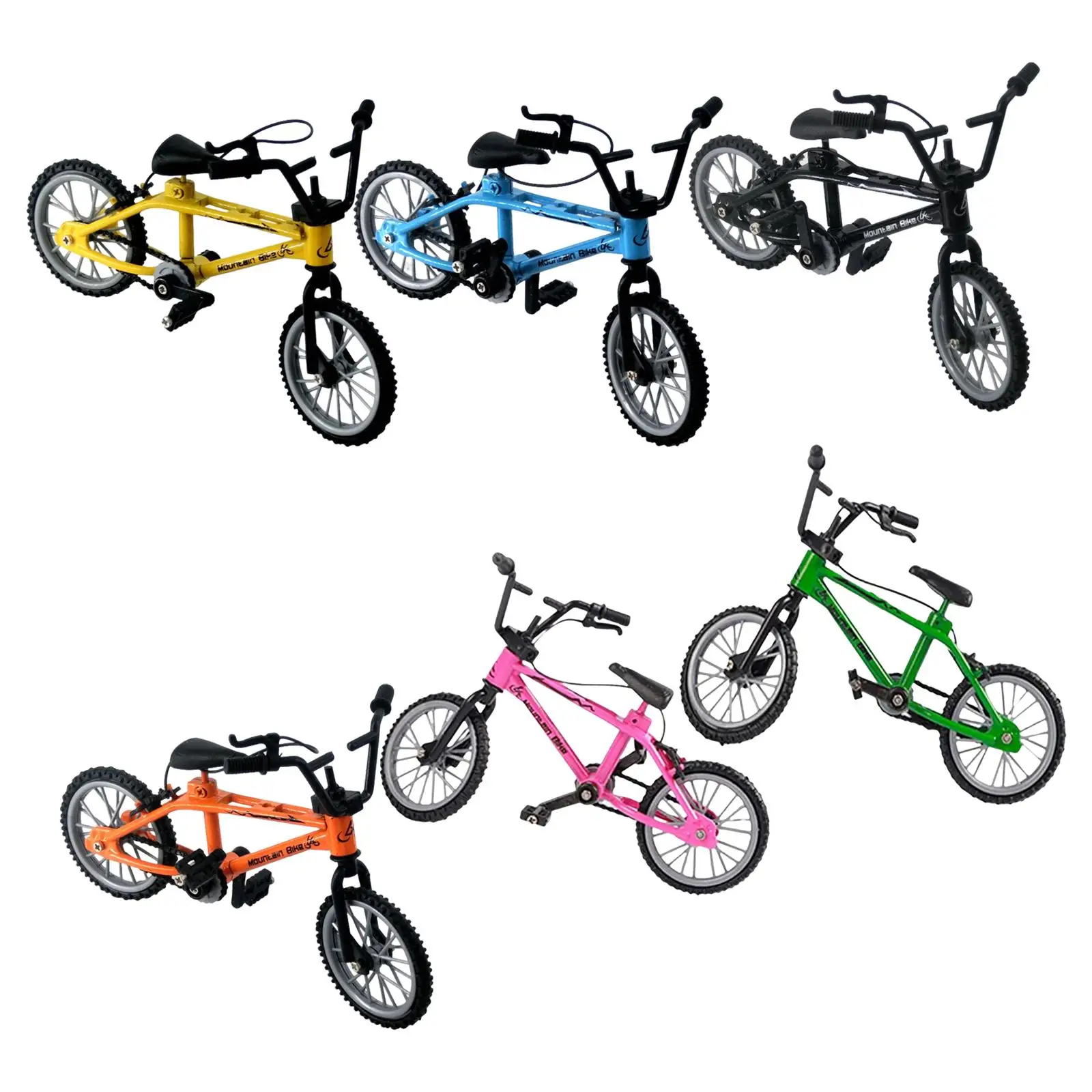 1/18 Mini Model Mini Toy Simulation Miniature for Kids Boys Mountain Bike Model for Home Party Office Decoration Ornaments