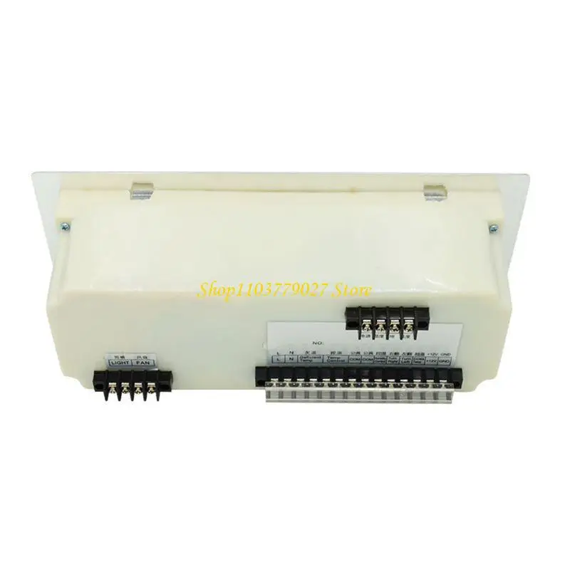 C4DF Temperature Humidity Controller Digital Display Multifunction Thermometer