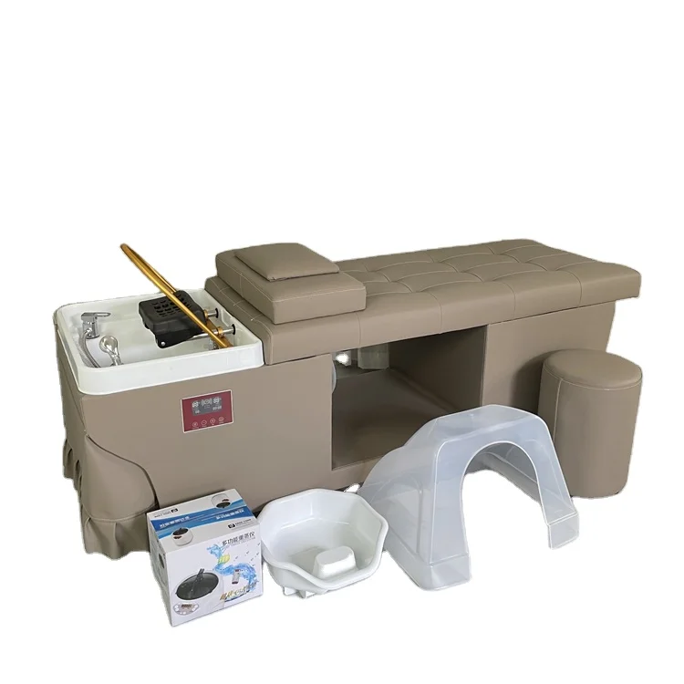 

Factory Sales Head Spa Head Therapy Shampoo Bed Japanese Head Spa Bed Salon Furniture Thai Hair Washing Bed One Year Warranty