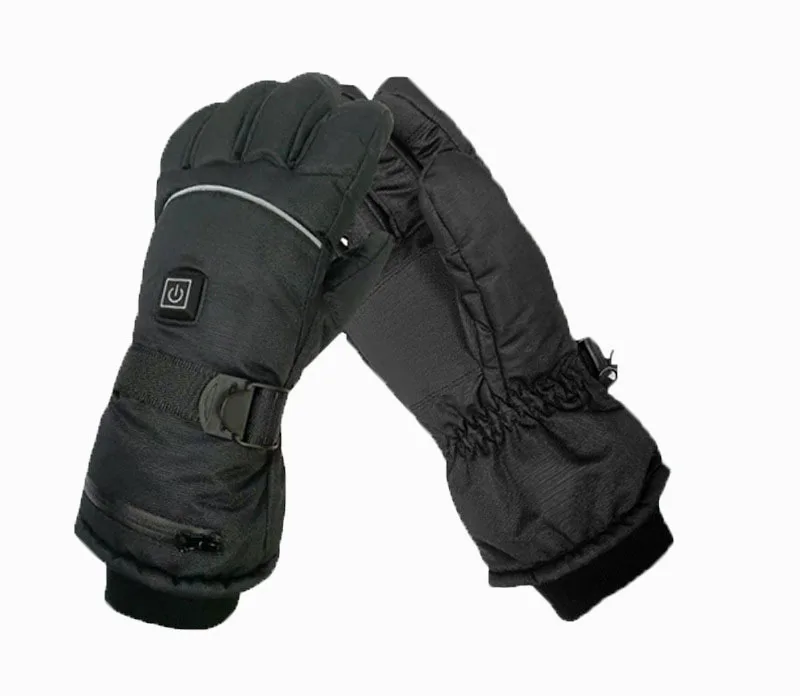 قفازات العمل الدافئة الآمنة القابلة لإعادة الشحن للشتاء، قفازات تسخين الكهرباء للنساء