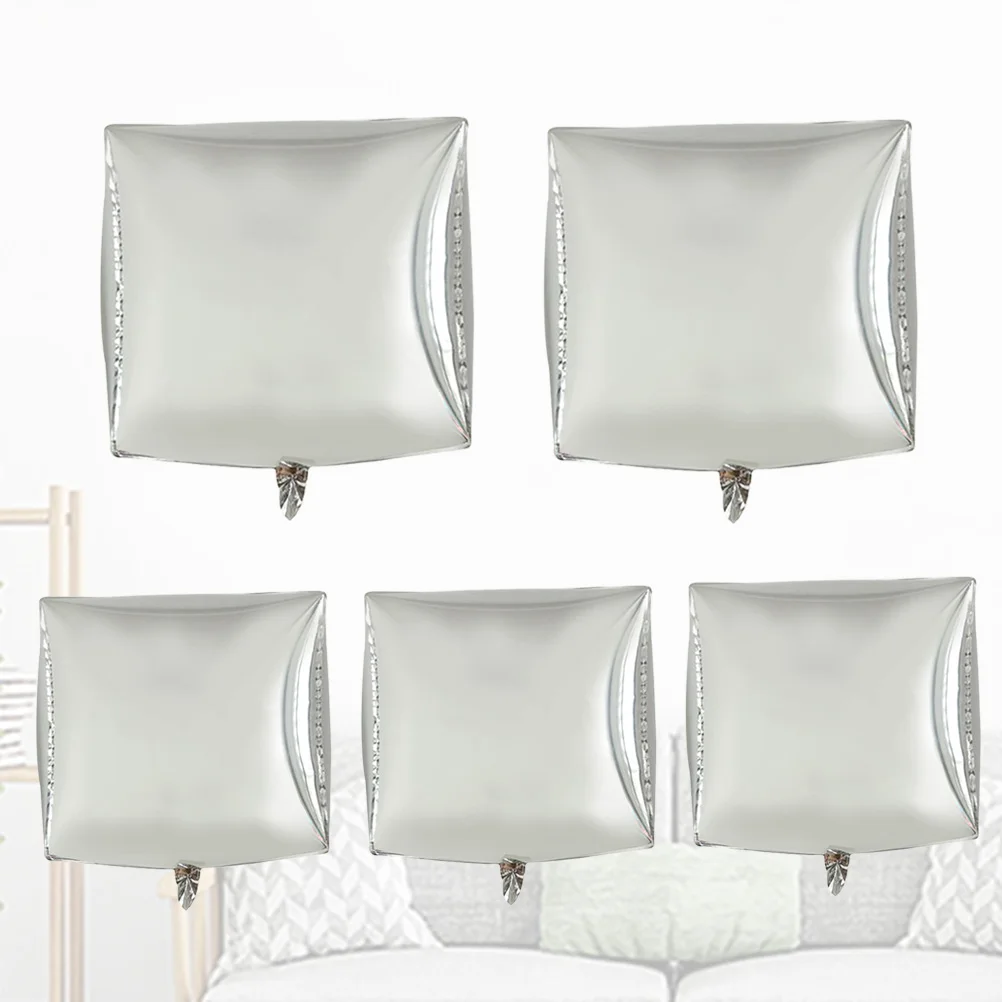 

5pcs 24 Inch 4D Square Aluminum Film Balloon Cube Foil For Party Wedding Birthday Festival Kids Event Decoration Supplies Rose