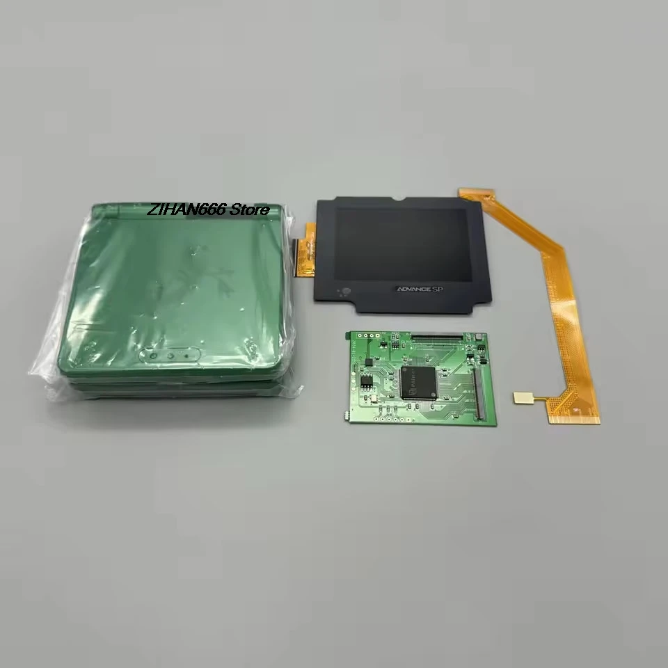 2025 new GBASP IPS LCD 2.9 "IPS high brightness LCD and shell kit for Gameboy advance SP