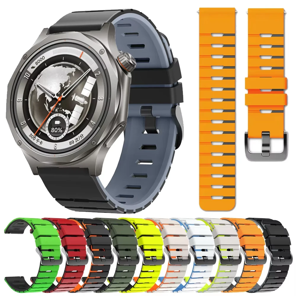 Bracelet en Silicone pour montre OnePlus 4/3/2 2R, 22mm, pour OPPO Watch X X2 X3, pour OPPO Watch 4Pro, Bracelet OnePlus 46MM