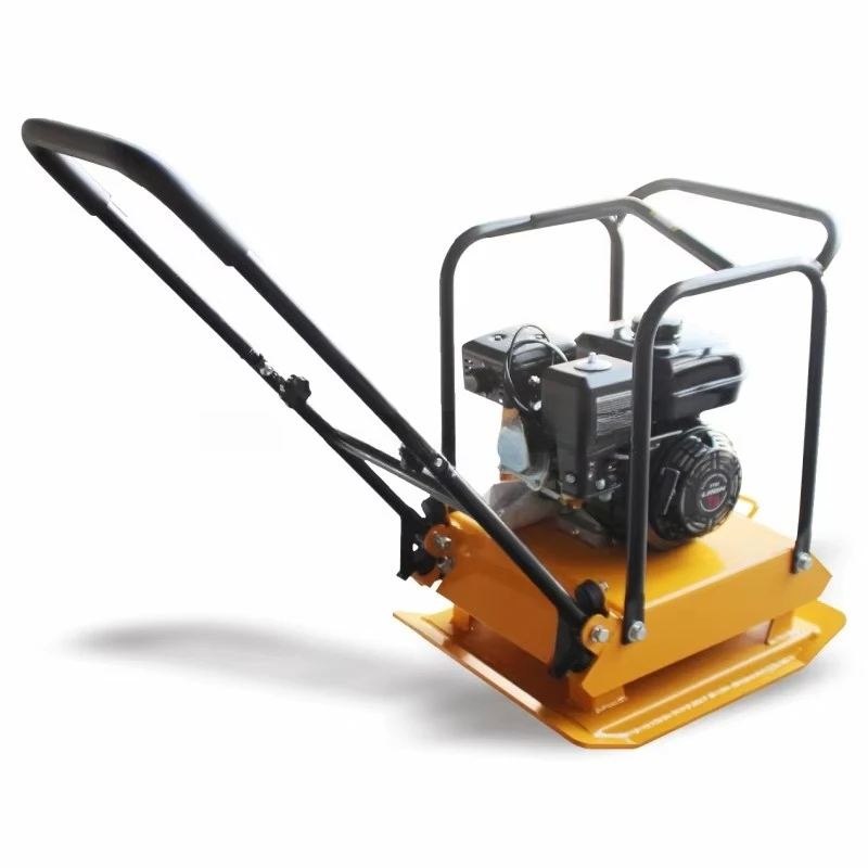 Powered Electric Vibrating Plate Compactor for Heavy-Duty Construction Applications