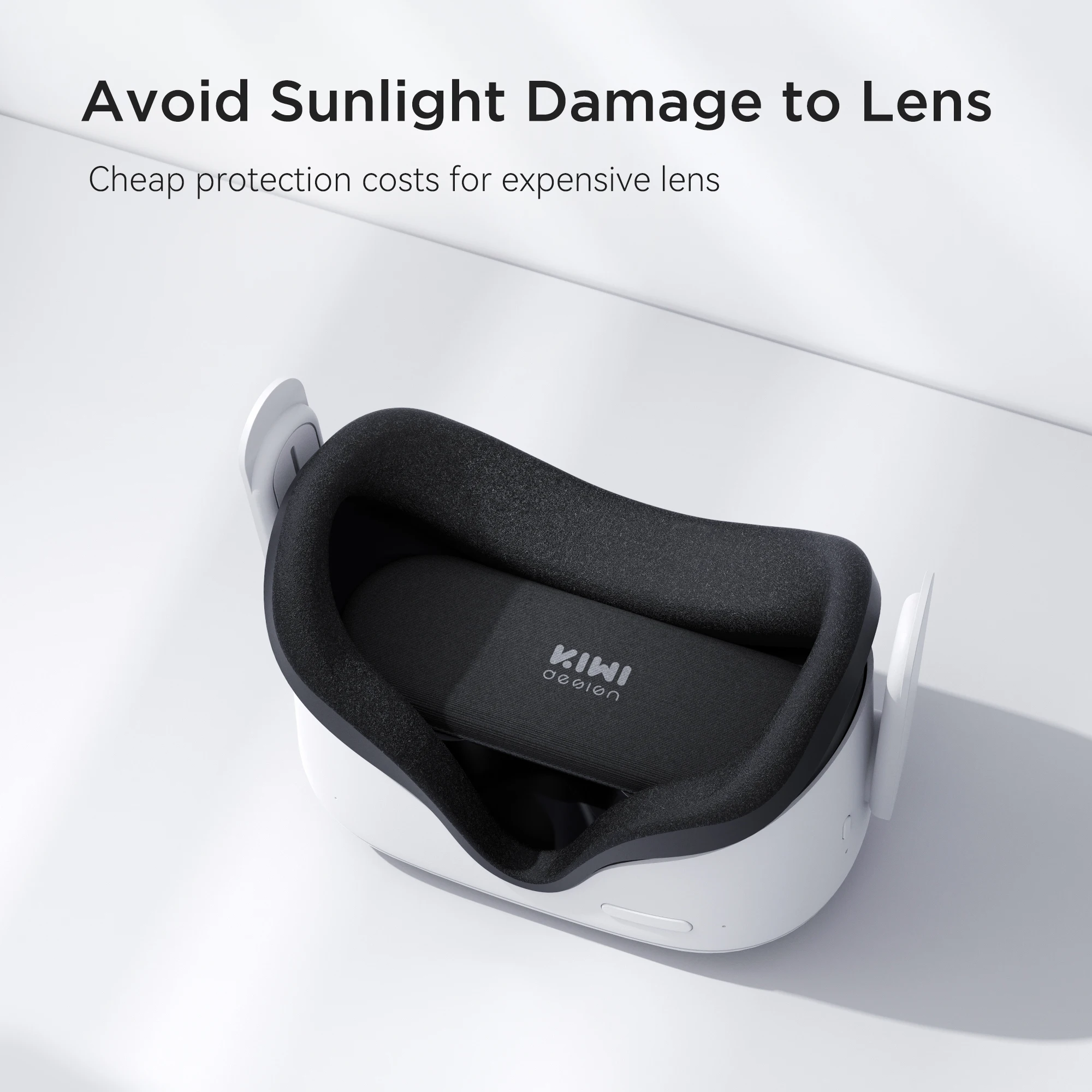 KIWI design Lens Protector for Vision Pro/Quest3/Quest 2 Accessories Anti-Scratch Anti-Light Washable Cover