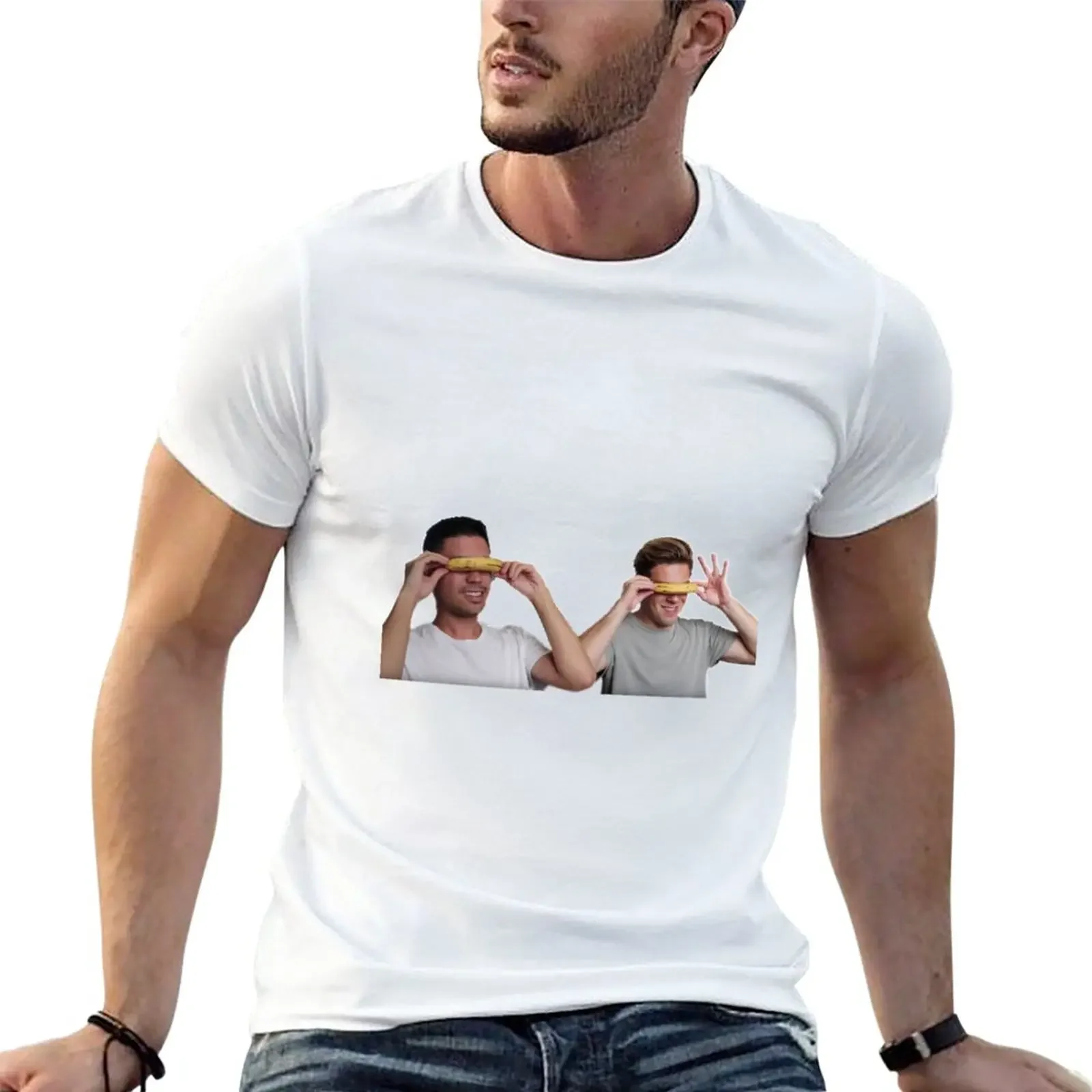 

Cody Ko and Noel Miller Banana Goggles T-Shirt boys whites sublime Men's t-shirt