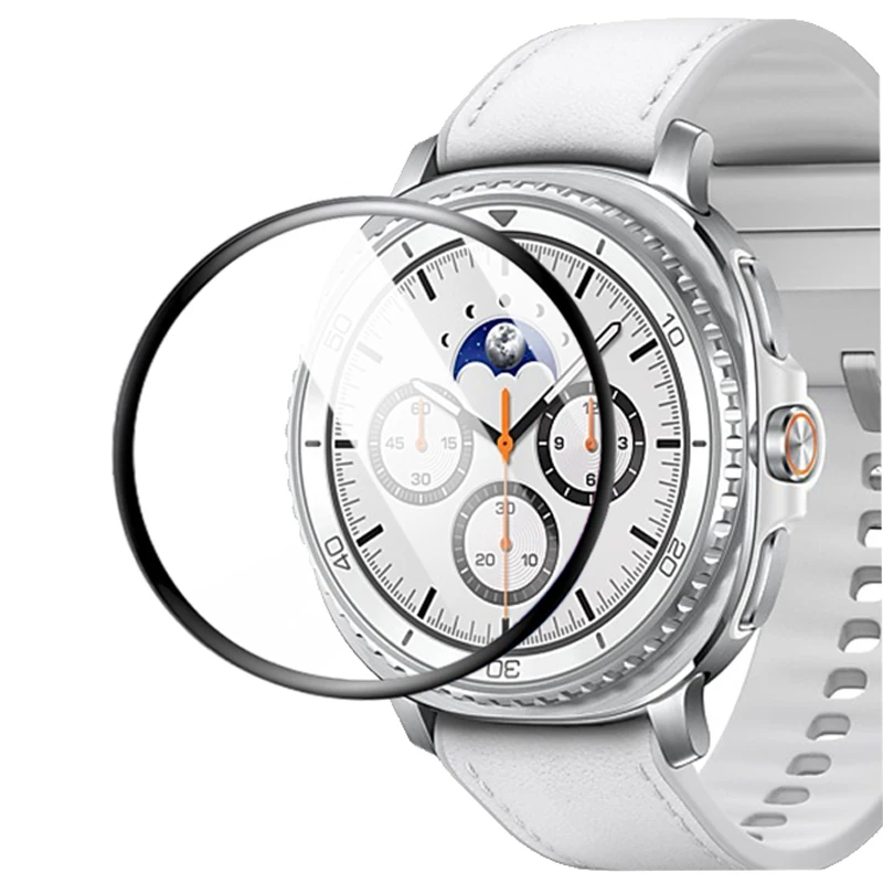 Screen Protector Film For Samsung Galaxy Watch 8 44mm 40mm Full Coverage Cover For Galaxy 8 Classic 46mm Accessories Not Glass
