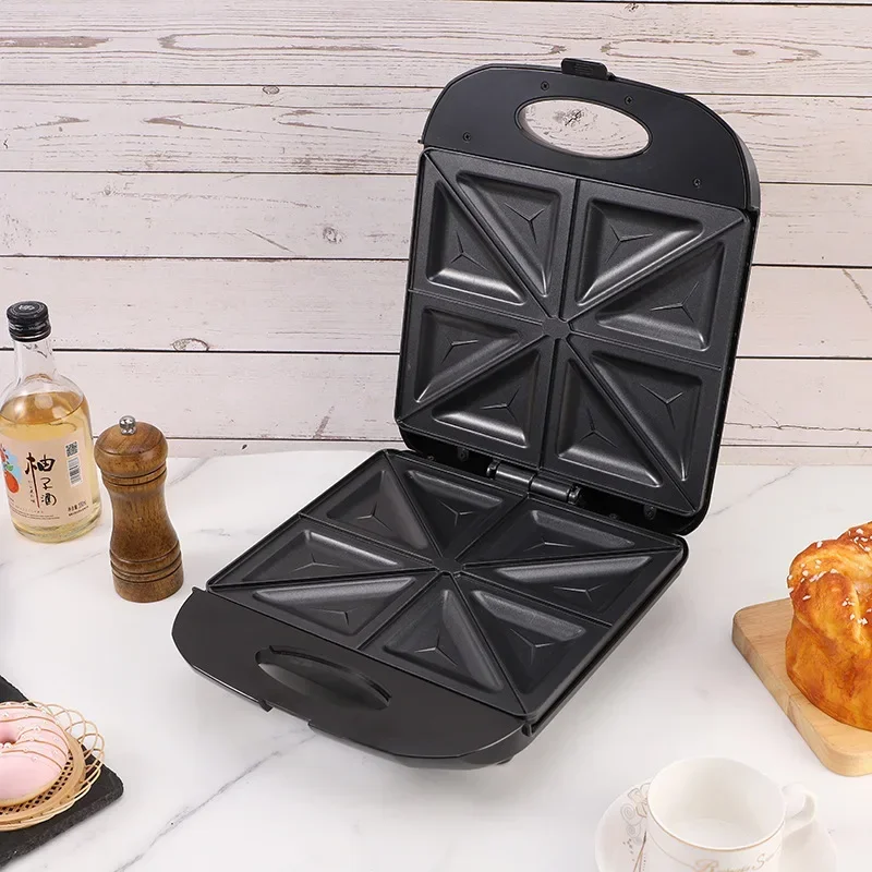 New Temperature-Controlled 16-Hole Double-Sided Heating Donut Machine Cake Dessert Snack Bread Maker