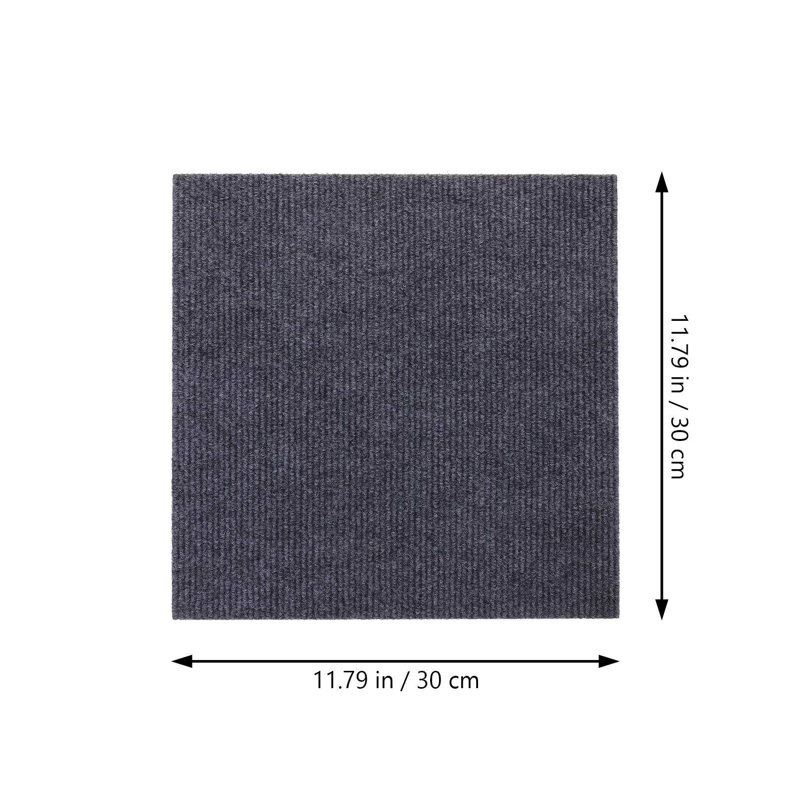 

10Pcs Self Adhesive Anti Slip Floor Stickers Peel and Stick Removable Flooring Tiles Decorative Tile Decals Carpet Mats