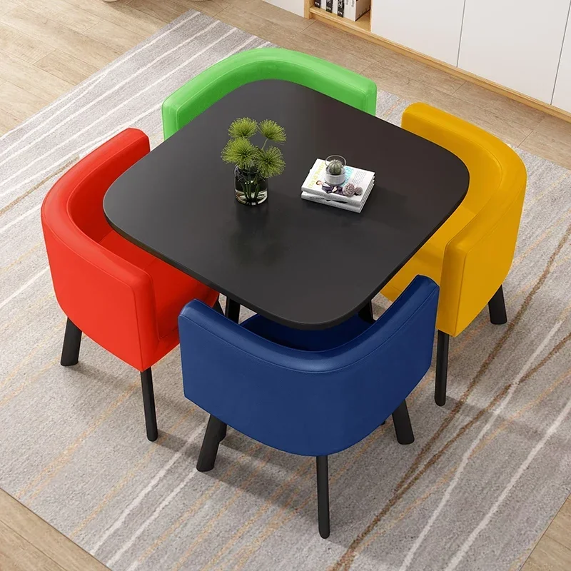 

l # Modern Restaurant Dining Room Furniture 4 Table And Chairs Dining Tables Set