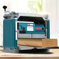 12 inch Electric Thickness Planer Benchtop Planer 1850W DIY Woodworking Planing Woodworking Decoration Pressure Planer