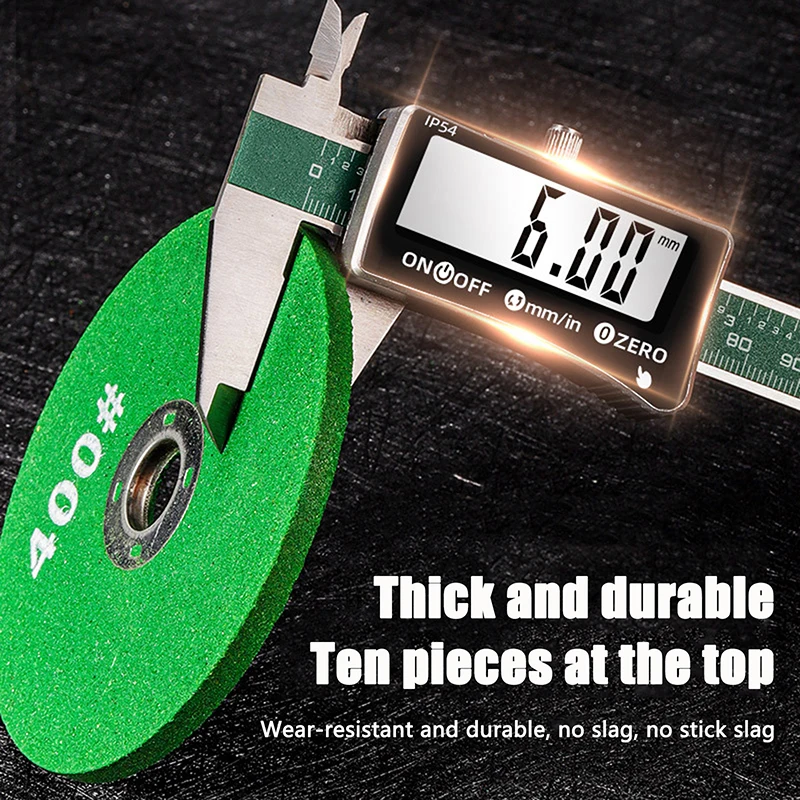 3 szt. 10cm tarcza szlifierska szlifierka kątowa ściernica szlifierka kątowa listwa tnąca do obróbki drewna szlifowanie obrotowe narzędzie ścierne