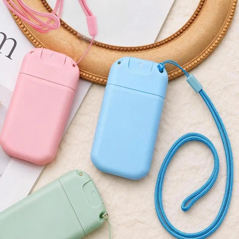 New Card Type Spray Bottle 30ml Spray Bottle Lanyard Sub-bottling Perfume Travel Bottlespray Refillablebottle Travelfriendly