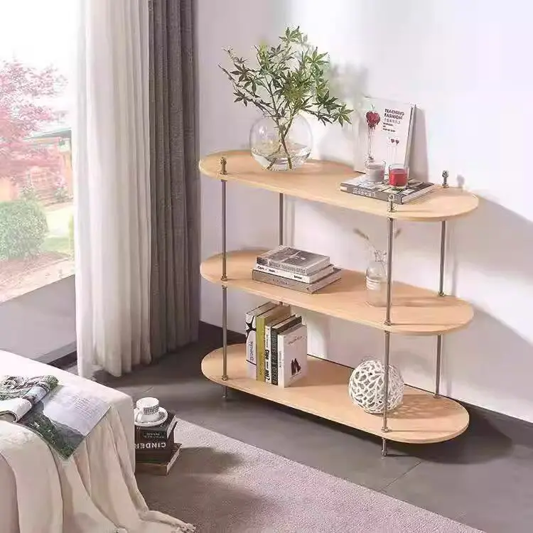 Multi-layer shelves Floor-to-ceiling dining room Balcony Home storage shelf Ecological board
