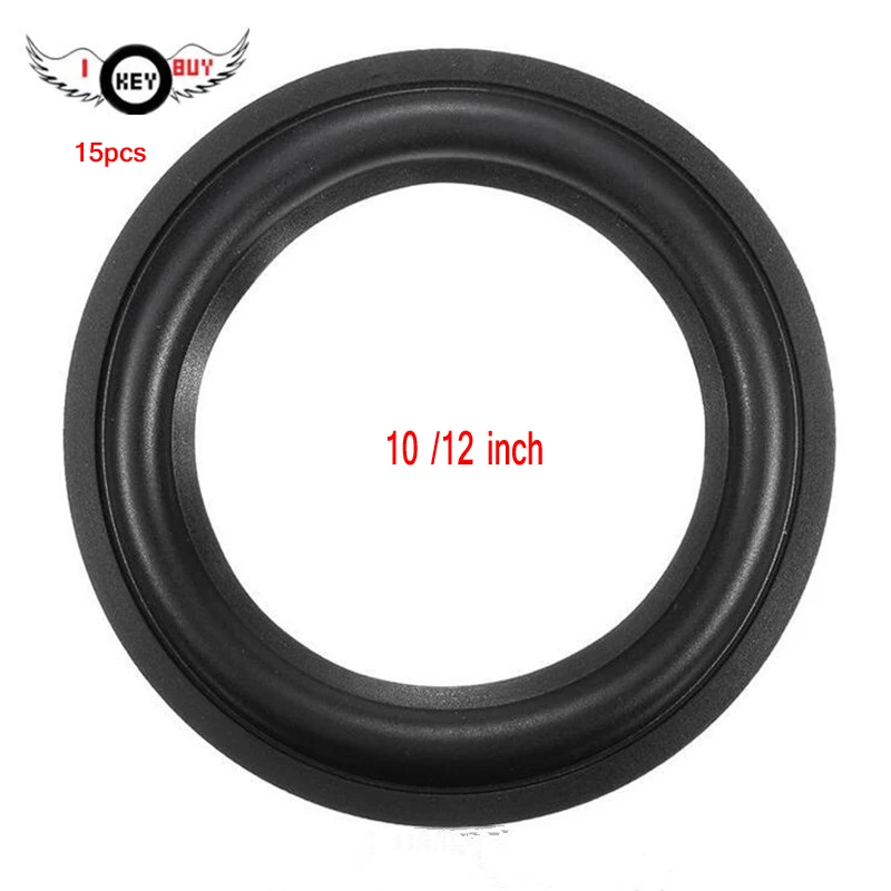 

I KEY BUY 15pcs 10/12 Inch Speaker Suspension Foam Ring Edge Surround Woofer Repair Accessories Free Shipping