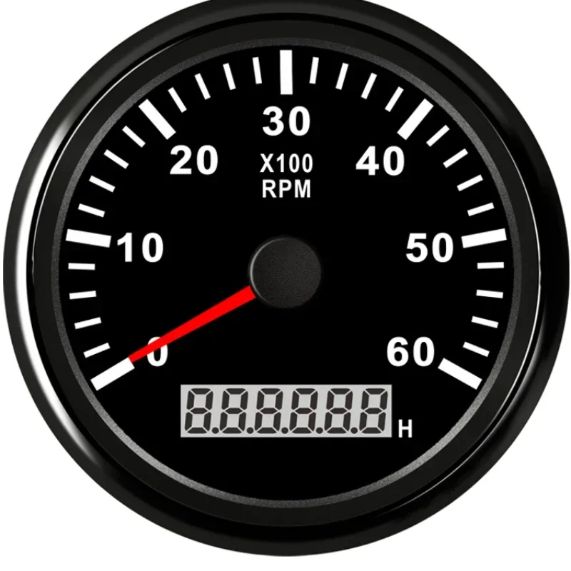 Modification of automobile engine tachometer with adjustable general pulse speed ratio of gasoline and diesel