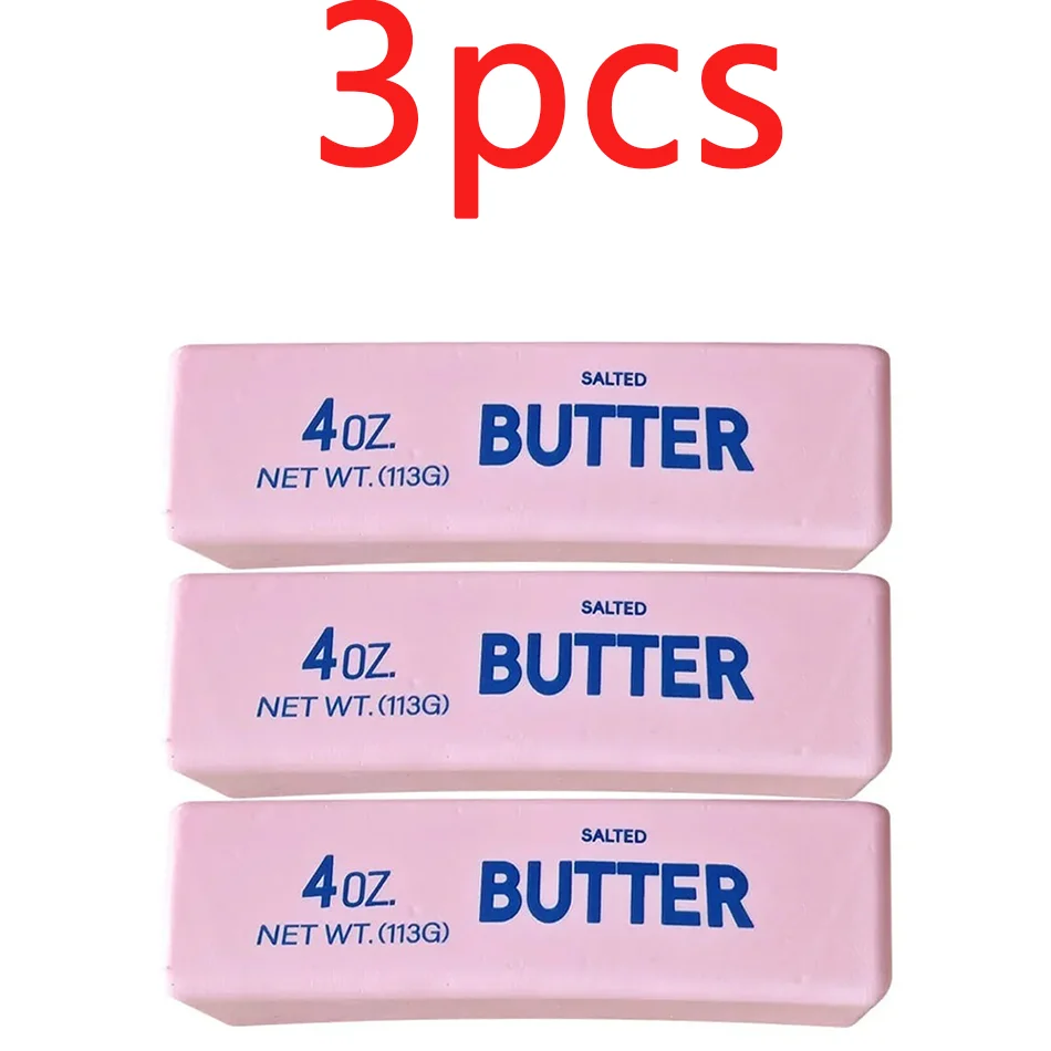 3 Modelle Butter-Squishy-Spielzeug, langsam aufsteigendes Squishy-Butter-Quetsch-Sensorikspielzeug für Erwachsene zur Linderung von Angstzuständen und Stressreduzierung