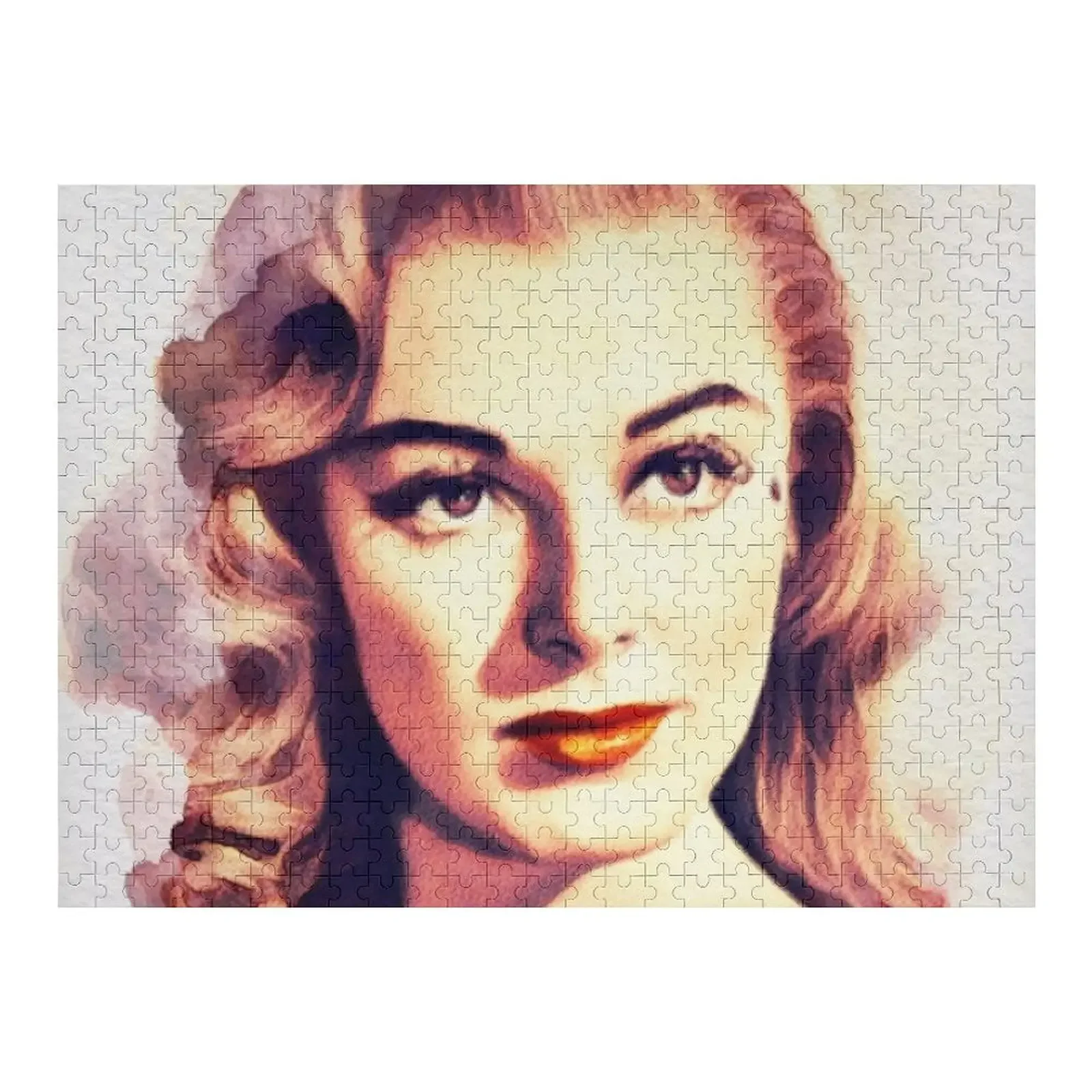 Eleanor Parker, legenda filmowa, puzzle, personalizowana zabawka dla niemowląt, personalizowany prezent, puzzle ze zdjęciem na zamówienie