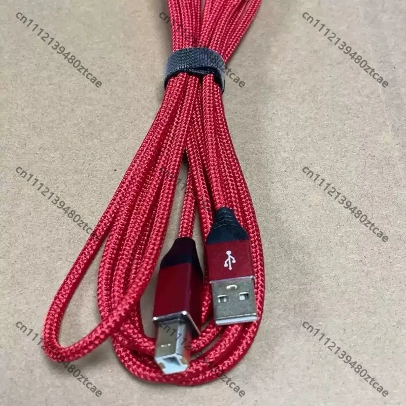 Braided Shielded USB2.0 Audio Connection Wire 3 Meters Digital Signal Cable For HiFi Decoder External Sound Card
