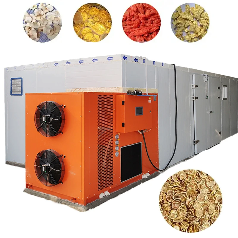Commercial Gas-Powered Food Dehydrator Machine with PLC Control for Fruit, Fish, Vegetable & Industrial Hemp Drying