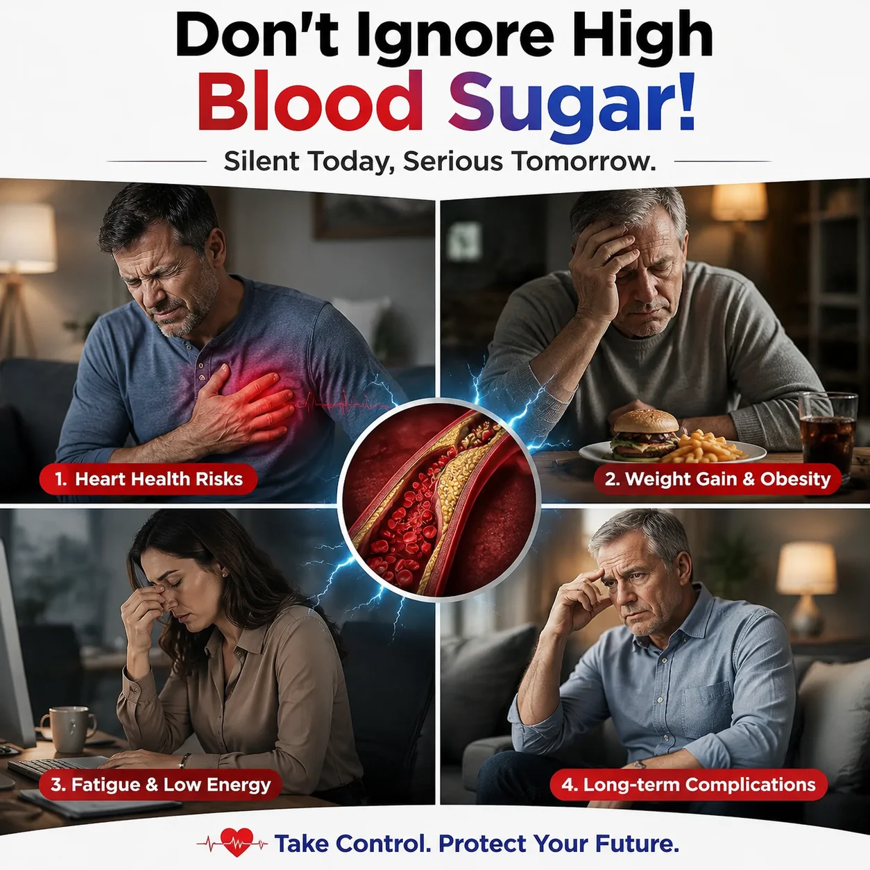Blood Sugar Defense Supplement, Promote Healthy Glucose Metabolism, Support Balanced Blood Sugar & Cardiovascular Heart Wellness