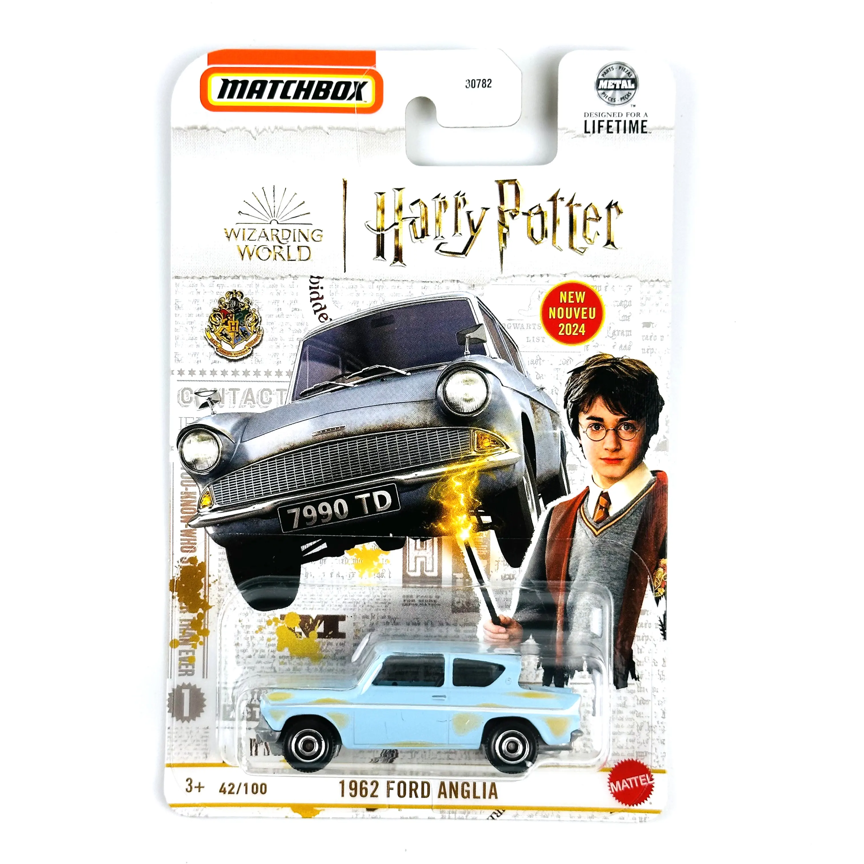 2024-30782 Matchbox 1/64  ford anglia jeep avenger lexus ls400 mazda3 Collect die-casting alloy car model