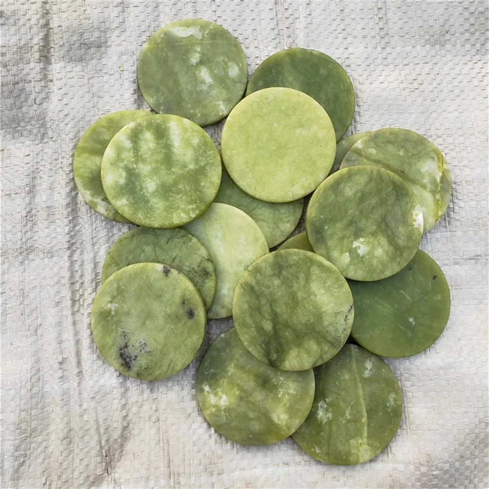 Natural Eyelash Extension Jade Slice Crystals Polishing Healing Reiki Color Aquarium Mineral Flak