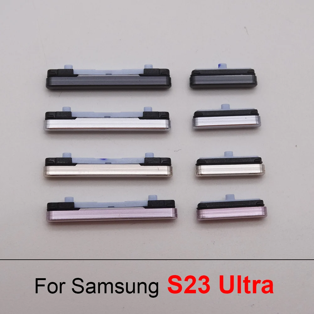 Power On Off Volume Side Button For Samsung Galaxy S23 Ultra S918 S918B S918U S23U Switch Control Key