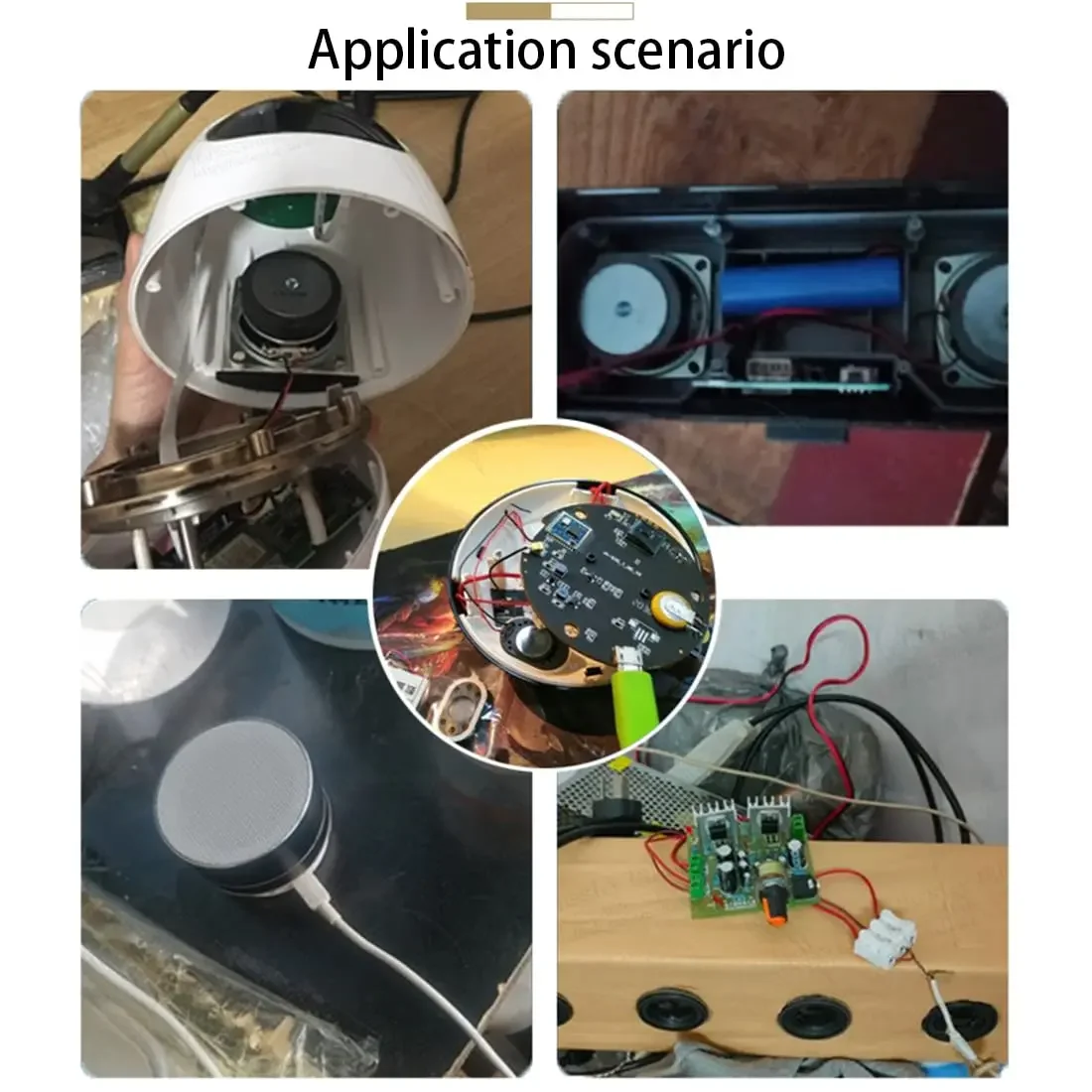 2 قطعة 2 "4Ohm 3 واط لتقوم بها بنفسك صغيرة كاملة المدى مكبر صوت ستيريو مكبر الصوت لاردوينو ومكبر الصوت DIY