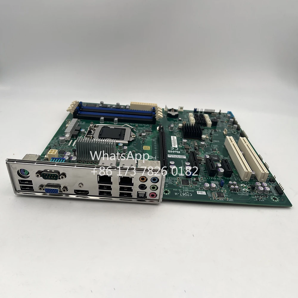 For Supermicro C7Q67-H Embedded Desktop Motherboard 2nd Generation Core i3 i5 i7 Series LGA1155 DDR3-1333MHz